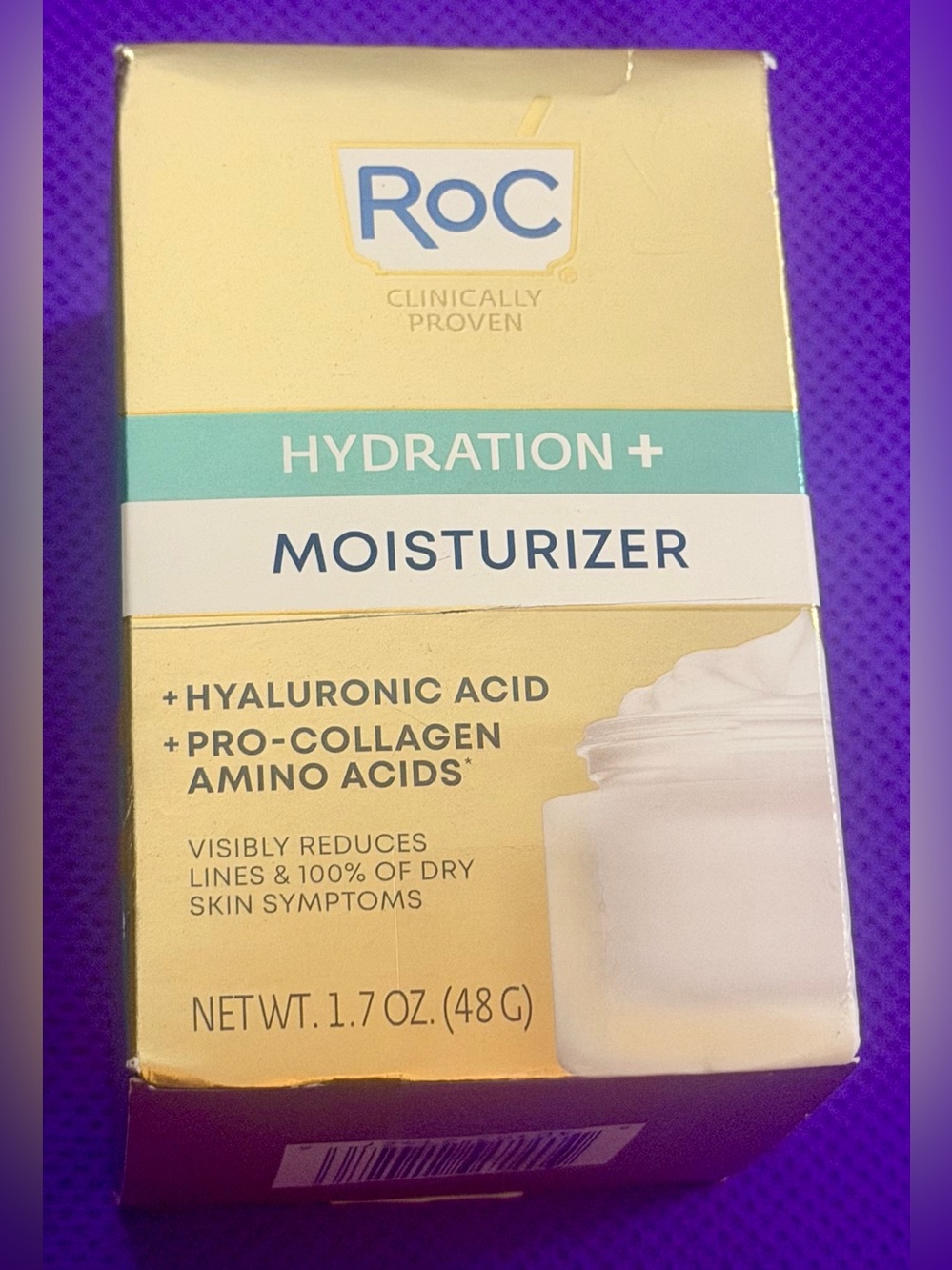 RoC Hydration+ Moisturizer Cream — Daily Hydrating Face Cream (Cream)